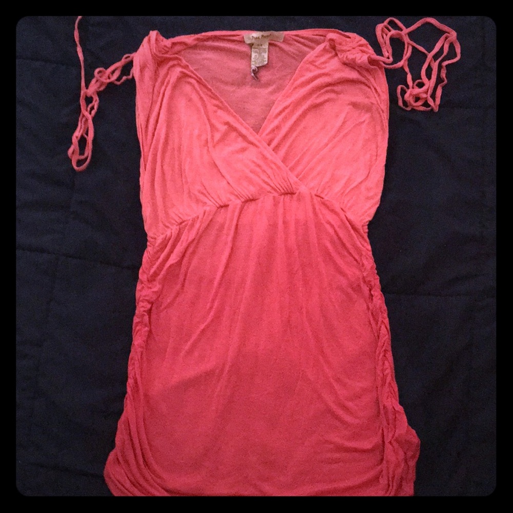 Free People pink ombré sleeveless top